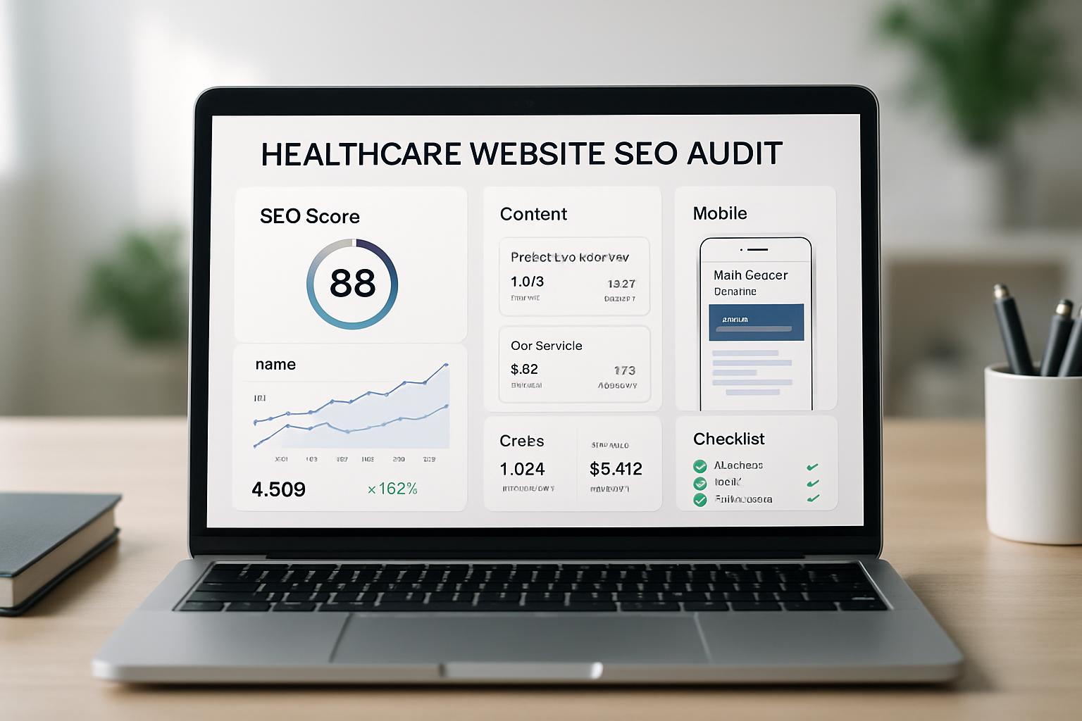 2026 健康網站與 SEO 趨勢:醫療內容、技術合規與信任訊號 健康網站 SEO 健檢與數據儀表板